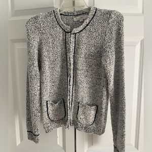 NWT “The Loft” “knit” material jacket Size S